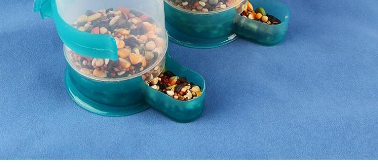 Pigeon Uống tự động cho ăn Ấm đun nước Thư Dove Cung cấp Parrot Trung chuyển Khay thức ăn cho chim Khay - Chim & Chăm sóc chim Supplies lồng chào mào đẹp