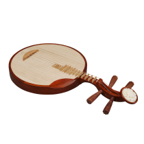 Xinghai Yueqin musical instrument special ancient Yi Su wood material log color bamboo flower blooming rich headdress Yueqin 827u