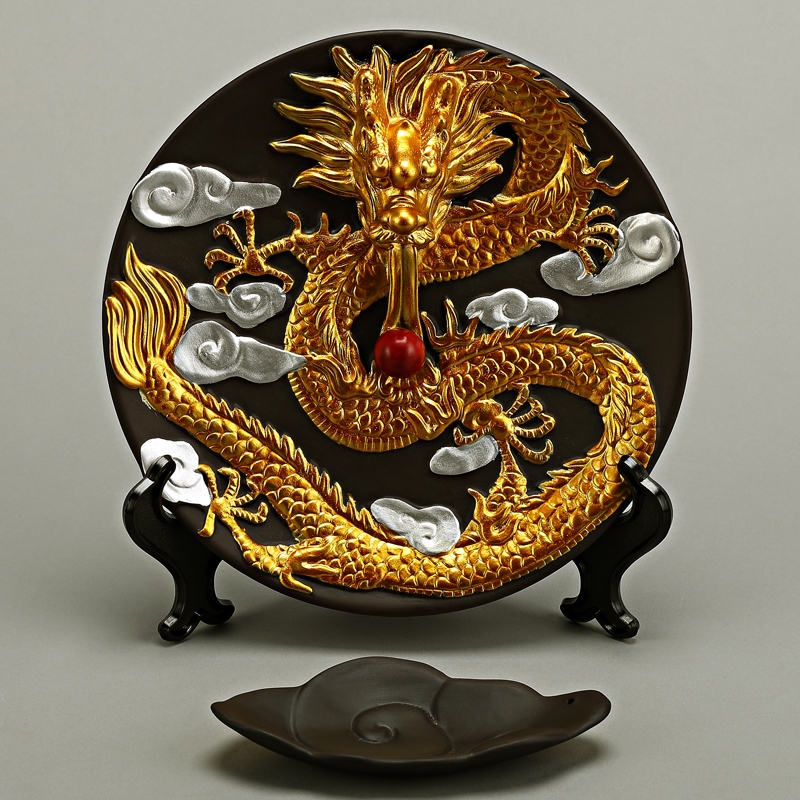 Qiao mu creative aroma stove furnishing articles back ground censer household indoor ta archaize ceramic aloes fragrance