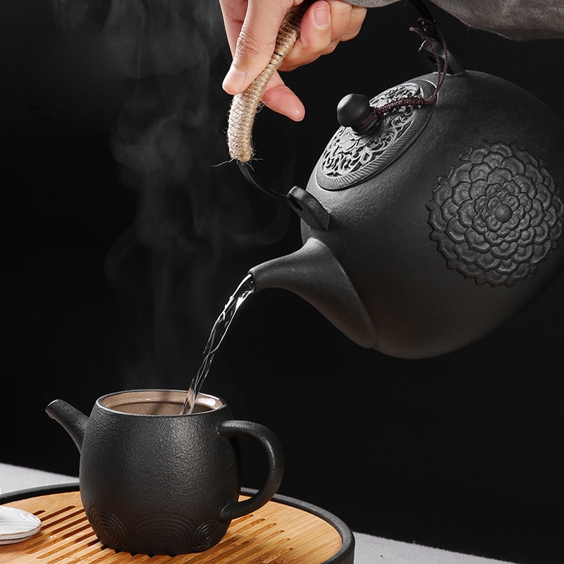 Qiao mu lava rock - girder pot home electricity TaoLu suit electric.mute boiled tea stove kung fu tea, burn