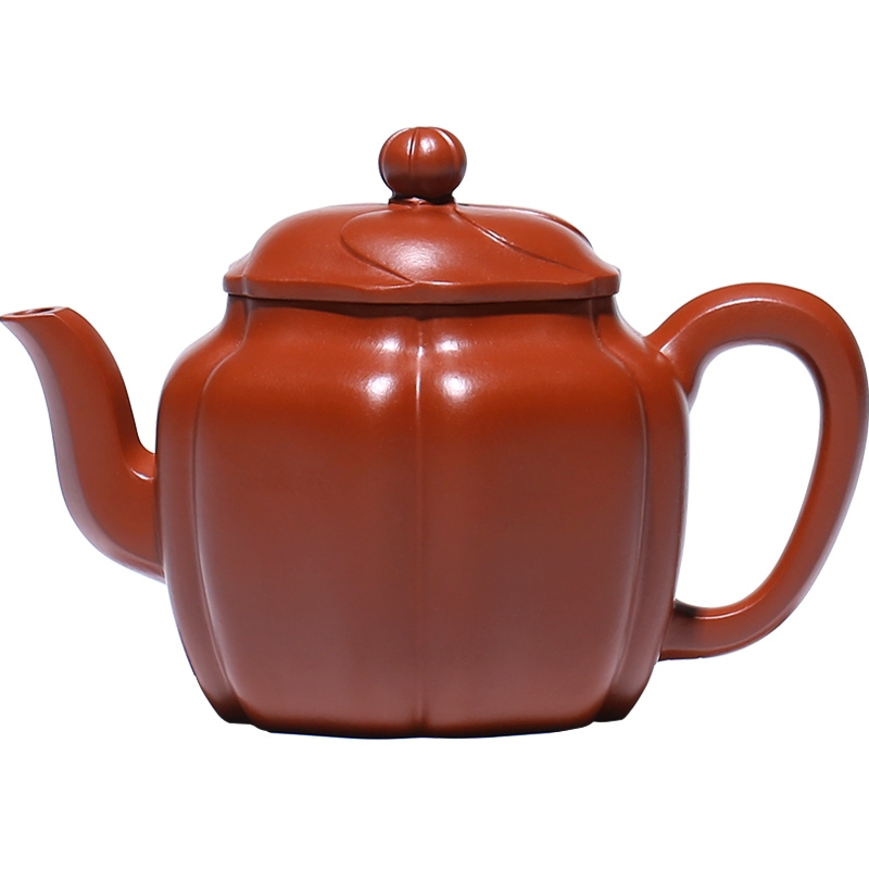 Qiao mu YH yixing undressed ore dahongpao it pure checking clay teapots jin zhu wen pot of tea set