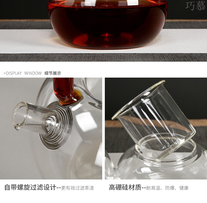 For electricity TaoLu tea stove household electric boiling tea stove ceramic glass steaming pot of tea, tea tea in boiling water furnace