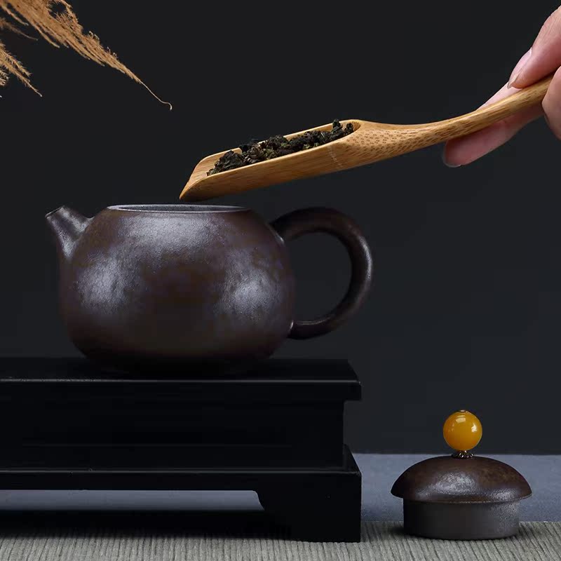 Qiao mu manual coarse pottery to restore ancient ways small household kung fu tea tea teapot xi shi pot of boiled tea pot are it list