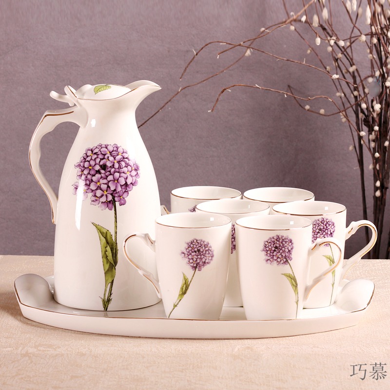 Qiao mu dandelion drinking cup for cup cup one ceramic keller cup oats cup Europe type tide for breakfast