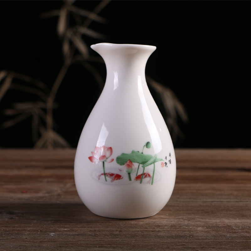 Qiao mu wine ceramics hip fat penguins points clear wine yellow rice wine with many optional