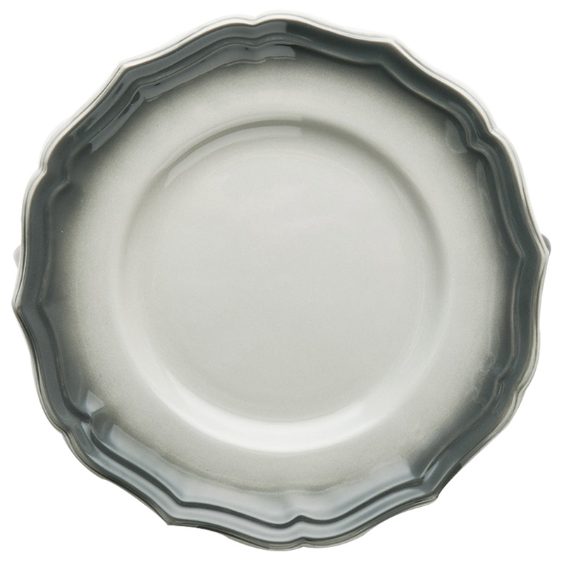 Qiao mu DY creative ceramic disc western food steak plate salad plates special - shaped restoring ancient ways round expressions using plate of Japanese new home
