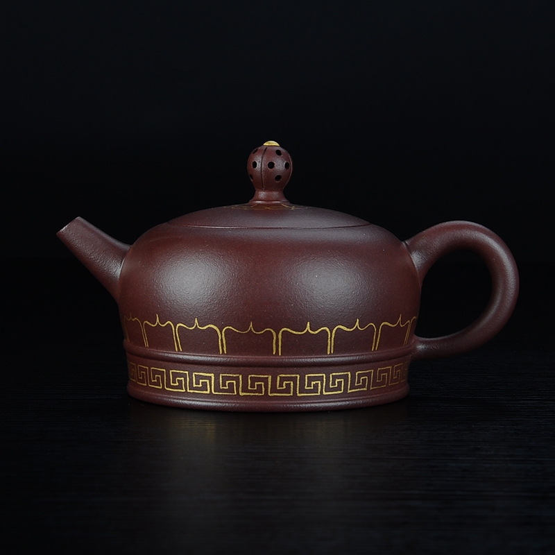 Qiao mu JS yixing undressed ore ceramic tea pot - masters all hand teapot tea zen