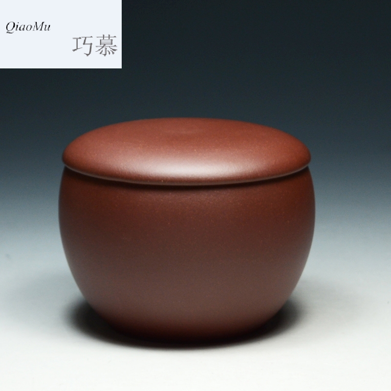 Qiao mu QD yixing purple sand tea urn undressed ore pure purple clay pot pu 'er tea small manual wake receives a free moment