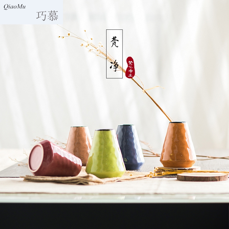 Qiam qiao mu Japanese rice bowls ceramic tableware household restoring ancient ways of creative move rainbow such as bowl bowl three plate glass