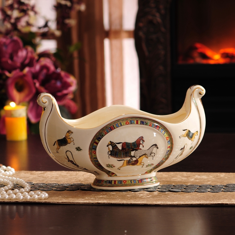 Longed for Europe type palace restoring ancient ways opportunely fruit household act the role ofing is tasted decorate the sitting room place ceramics high like fruit tray