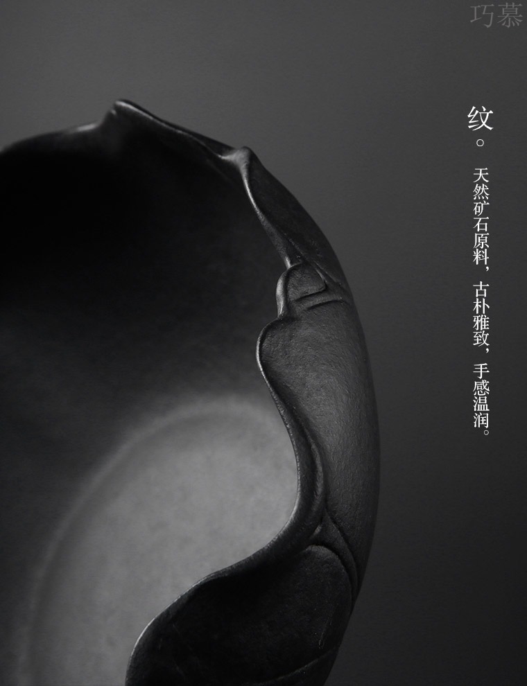 Qiao mu lava rock - cook kung fu tea machine electricity TaoLu household black tea pu - erh tea temperature curing pot bowl suit