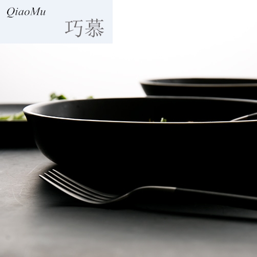 Artful creative household tableware bowls for ceramic bowl tub dish, soup bowl of soup bowls plates the pelvis