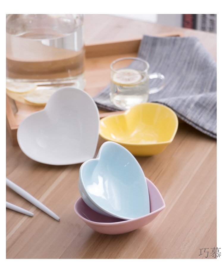 Qiao mu JYP entertainment entertainment ceramic dip small plate with sauce dish dish dish dish dish taste dishes soy sauce dish of sushi