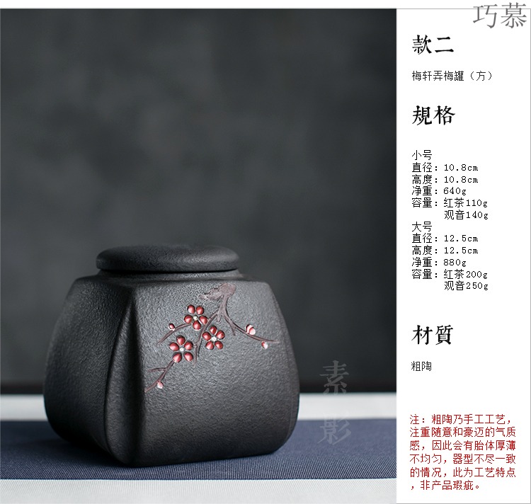 Longed for restoring ancient ways opportunely manual caddy fixings puer tea pot creative hand - made ceramic up seal sifang tea warehouse