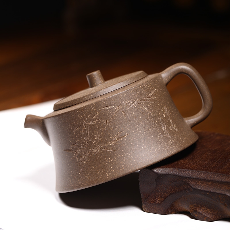 Qiao mu YM ores are it by the pure manual teapot tea set its mud gentleman 's column
