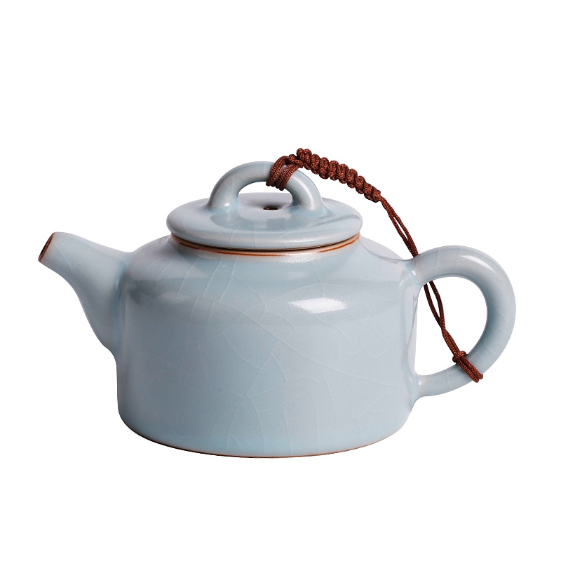 Qiao mu PMZ day cyan porcelain small teapot kung fu tea set your up on single pot can keep checking ceramic