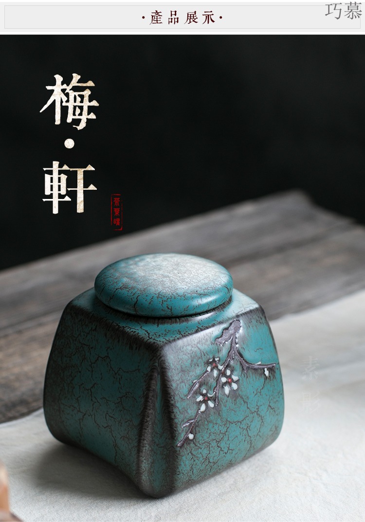 Longed for restoring ancient ways opportunely manual caddy fixings puer tea pot creative hand - made ceramic up seal sifang tea warehouse