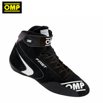 Genuine leather OMP racing shoes FIRST RV FIA certified car riding motorcycle karting casual sports men