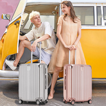 Pull lever box male and female student 20 inch password box ABS PC abrasion resistant large capacity suitcase 24 inch suitcase
