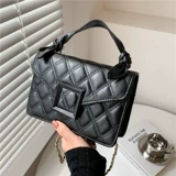 Цепь, летняя сумка через плечо, модная портативная трендовая сумка на одно плечо, на цепочке, в корейском стиле