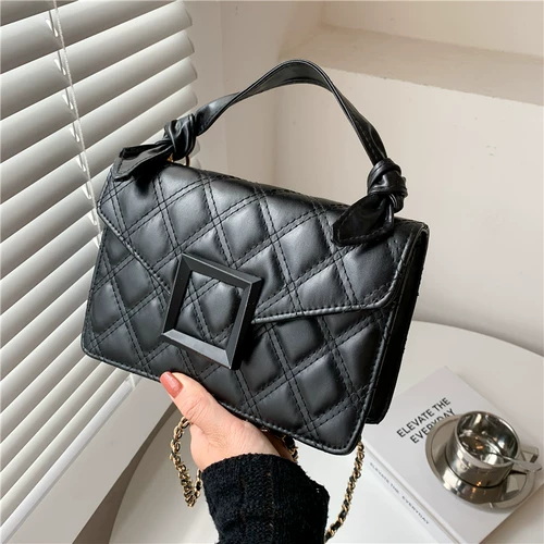 Цепь, летняя сумка через плечо, модная портативная трендовая сумка на одно плечо, на цепочке, в корейском стиле