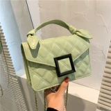 Цепь, летняя сумка через плечо, модная портативная трендовая сумка на одно плечо, на цепочке, в корейском стиле