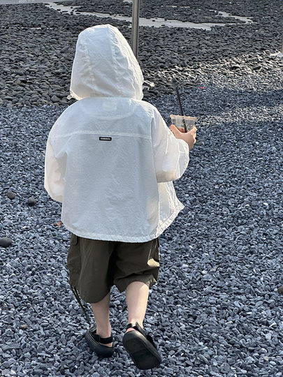 [Clearance] Boys' Sun Protection Clothing, Summer Thin Style, 2025 New Model, Skin Clothing, Uv Protection, Children's Sun Protection Clothing