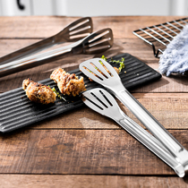 Kitchen Clip Food Clip 304 Stainless Steel Anti-hot Thick Grill Clip Buffet Baking Kit Baking Gadget