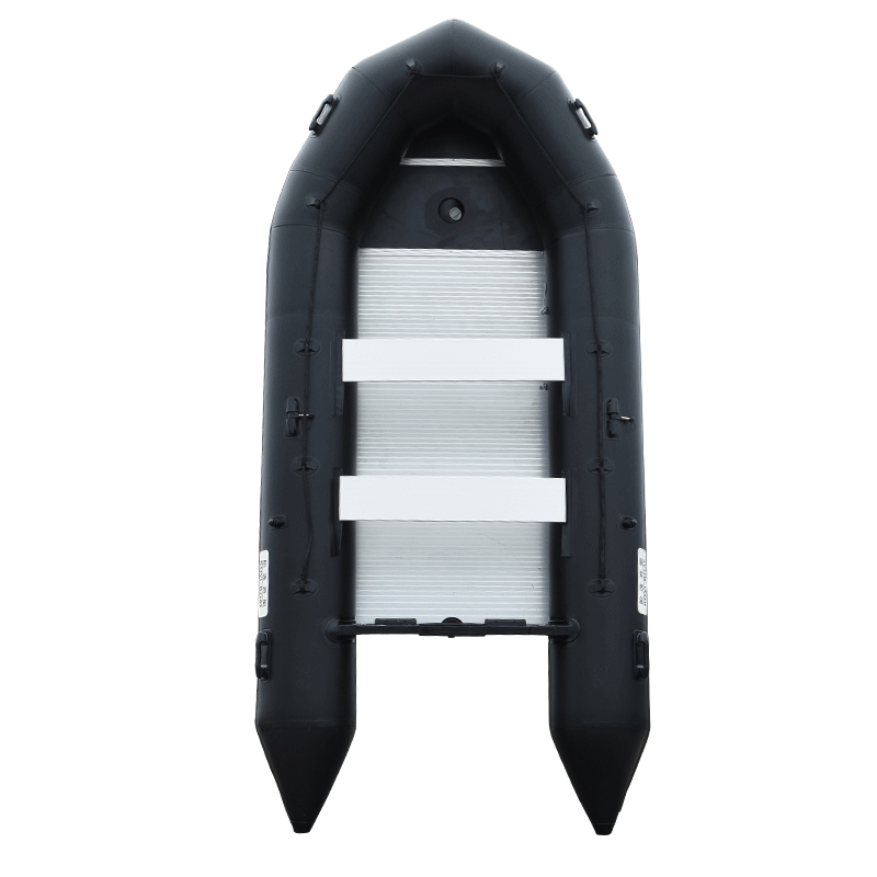 Black King Kong marine assault boat aluminum alloy bottom plate thickened rubber boat hard ground rubber boat 1 2 thick Luya fish boat