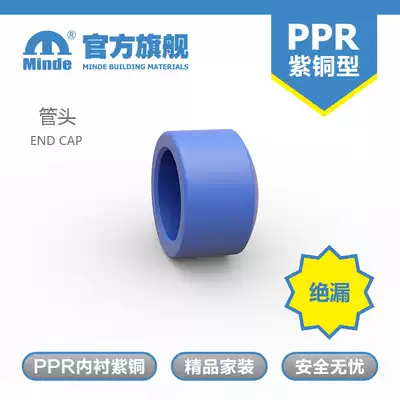 minde export ppr accessories pipe cap blocking plug to water pipe Foundation hydropower home decoration water leakage 4 points 6 points