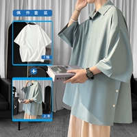 Светло-зеленый + белая Т