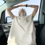 Ретро летний жилет, футболка без рукавов, в американском стиле, с вышивкой