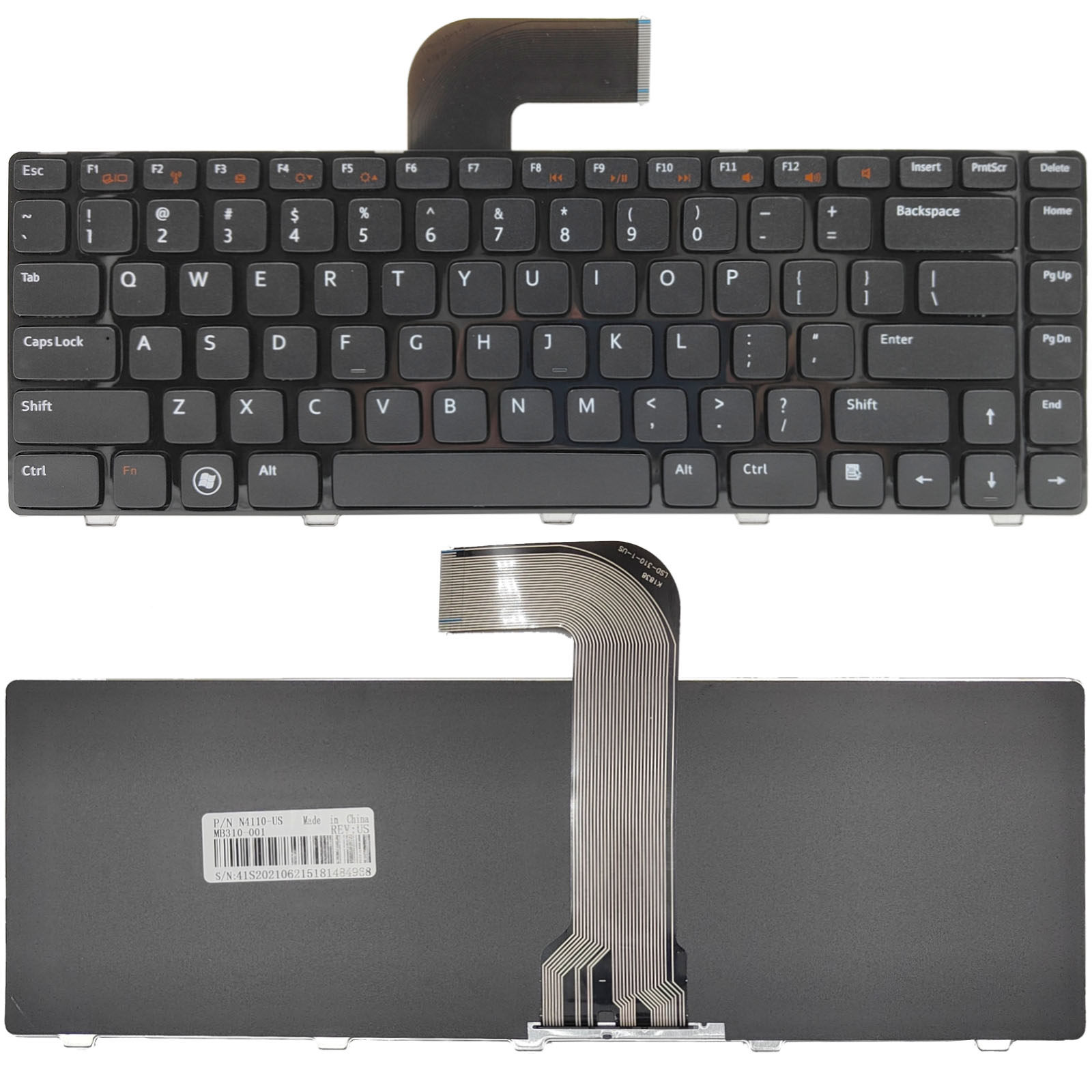 Dell Inspiron 15 3520 M5040 M5050 M4110 N4050 M4040 Keyboard