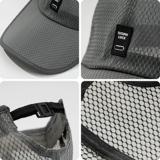 Мужская шапка, летняя дышащая кепка на солнечной энергии, дорожная быстросохнущая бейсболка, защита от солнца