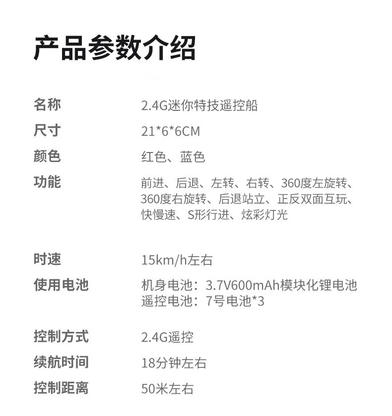 Лодка на электро-, радиоуправлении s1新品迷你2.4g遥控船高速无线快艇双电机大动力竞速儿童水上玩具