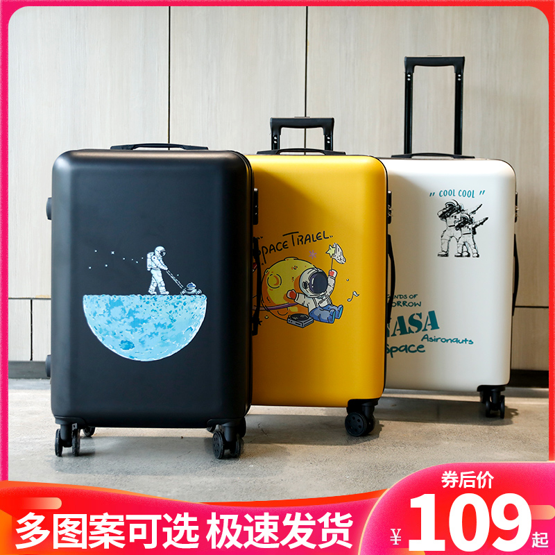 Suitcase Ins Nets Red 2021 New Small Fashion Trends Pull-Lever Box Female Male Student Travel Password Box