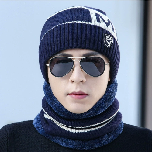 Зимняя утепленная удерживающая тепло трикотажная шерстяная шапка для отдыха, для среднего возраста, в корейском стиле