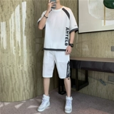 Tide, футболка с коротким рукавом, летний комплект для отдыха, оверсайз