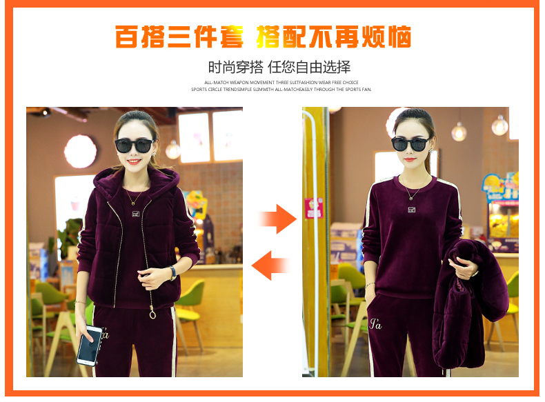Sweatshirt femme - Ref 3217592 Image 8