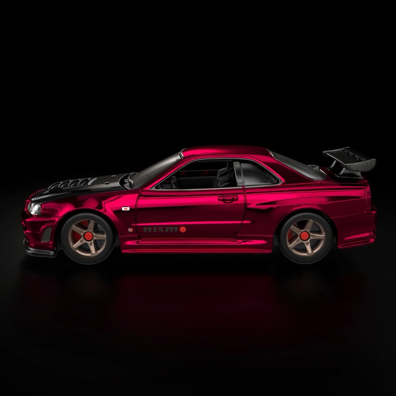 Hot Wheels Rlc 1/64 Nissan Gtr R34 Selection Red