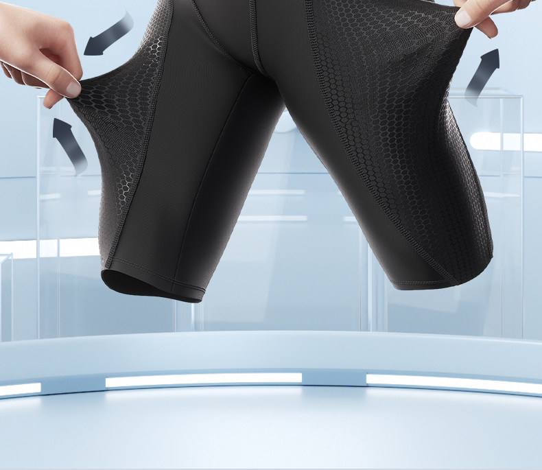 Li ning мужской плавки мужской специальность гоночный 2026 новый пятый Длина до колена плавать брюки для взрослых обучение Предотвратить смущение 