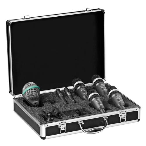 AKG AI Technology Technology Drum Set Concert I Drum Microphone Set Set Vocal Instrument Pickup Полная серия