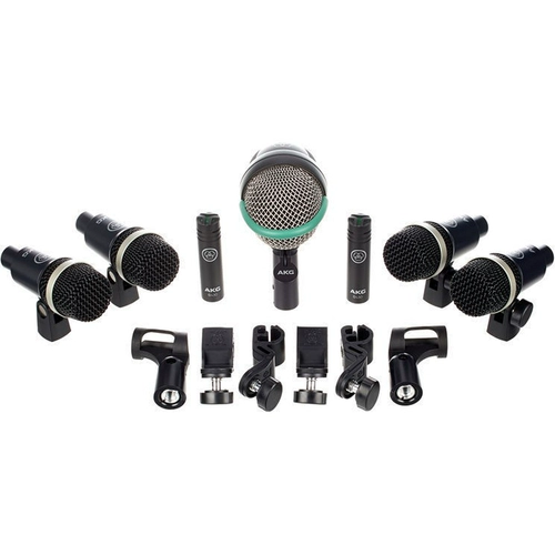 AKG AI Technology Technology Drum Set Concert I Drum Microphone Set Set Vocal Instrument Pickup Полная серия
