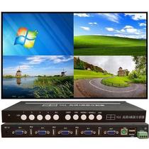 Production line working for a long time vga4 access platform screen splitter computer computer sub-screen four-open synthesis box