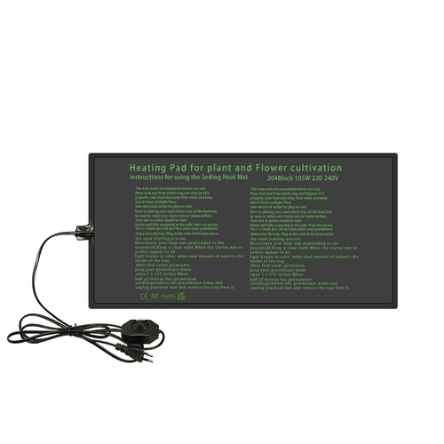 Растения нагревательной панель цветочной травы