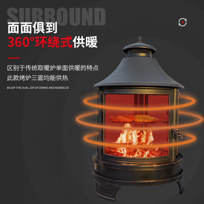 冬季户外烤火炉大揭秘:如何打造完美围炉夜?-庭院烤火炉-淘宝好物网