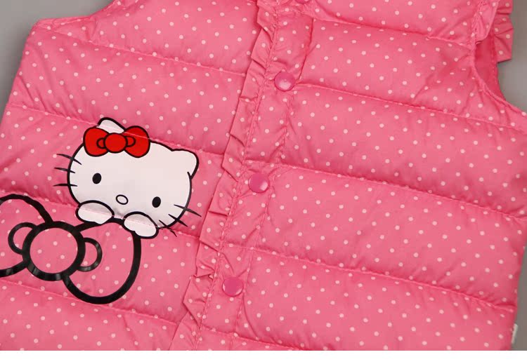 Mùa thu đông 2018 trẻ em mới xuống áo vest cotton cho bé gái vest ấm áp cho bé áo lót cotton dày áo ba lỗ bé trai