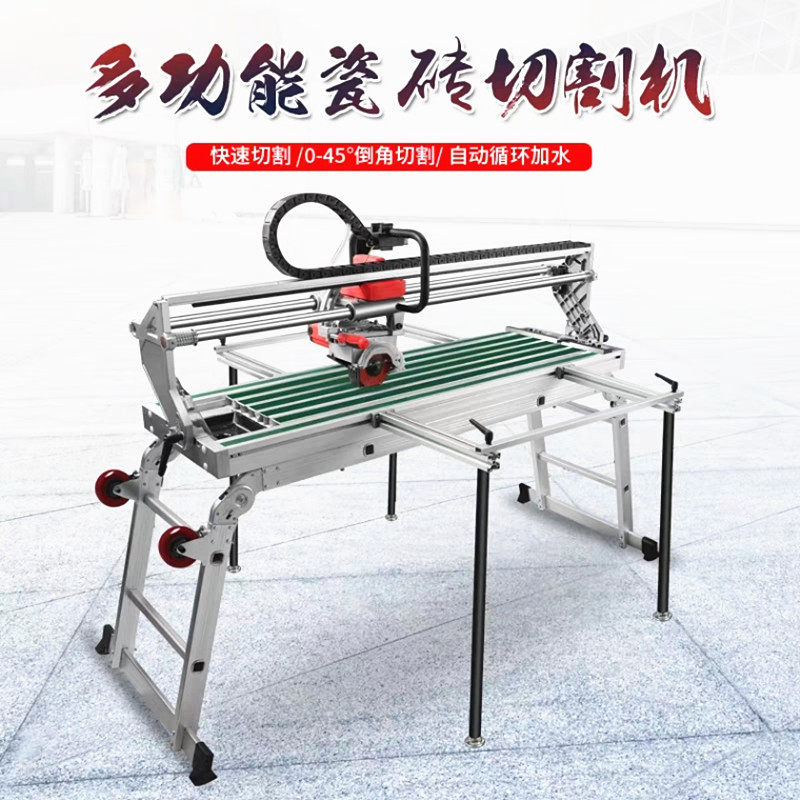 Special price Automatic multi-function desktop tile cutting machine Stone cutting edge grinding 45 degree tile cutting chamfering machine