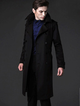 Fat plus size mens clothing long over the knee super long extra large fat mens autumn coat coat 6XL cloak