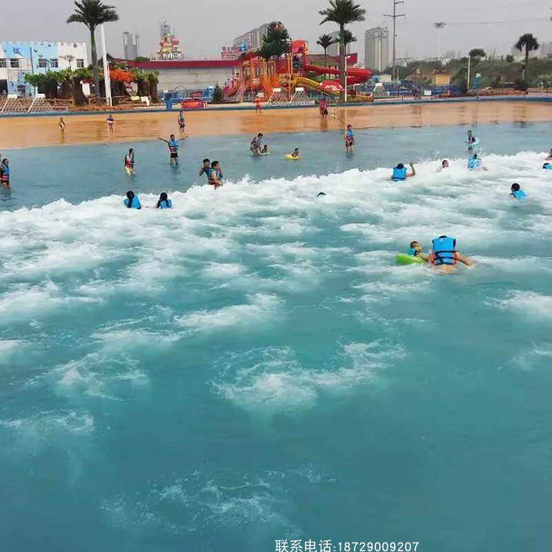 Water park Sina pool Vacuum Tsunami Pool Artificial Wave Pool Equipment Production Manufacturer Direct Surfing Pool